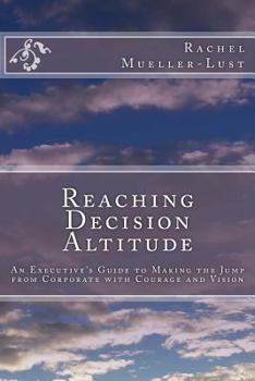 Paperback Reaching Decision Altitude: An Executive's Guide to Making the Jump from Corporate with Courage and Vision Book