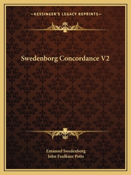 Paperback Swedenborg Concordance V2 Book
