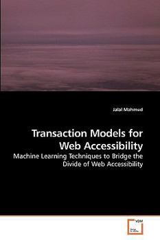 Paperback Transaction Models for Web Accessibility Book