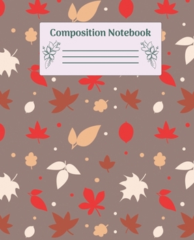 Paperback Composition Notebook: Wide Ruled Notebooks Paper - Composition Notebook (Diary, Journal) 7.5x9.25in 110 Pages Wide Ruled Notebooks Paper Book
