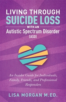 Paperback Living Through Suicide Loss with an Autistic Spectrum Disorder (ASD): An Insider Guide for Individuals, Family, Friends, and Professional Responders Book