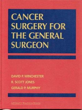 Hardcover Cancer Surgery for the General Surgeon Book