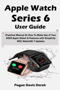 Paperback Apple Watch Series 6 User Guide Book