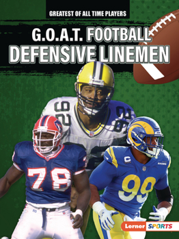 Paperback G.O.A.T. Football Defensive Linemen Book