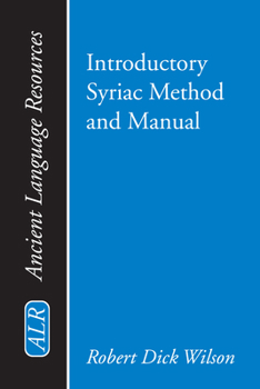 Paperback Introductory Syriac Method and Manual Book