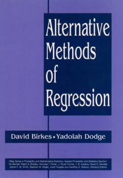 Hardcover Alternative Methods of Regression Book