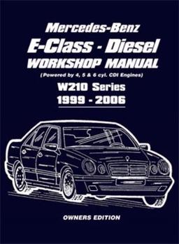 Paperback Mercedes-Benz E-Class Diesel 99-06 -Op Book