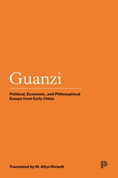 Hardcover Guanzi: Political, Economic, and Philosophical Essays from Early China Book