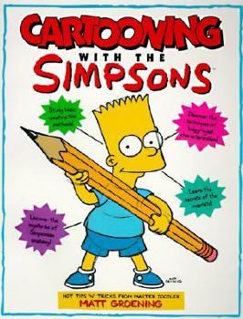 Paperback Cartooning with the Simpsons Book