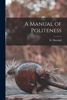 Paperback A Manual of Politeness Book