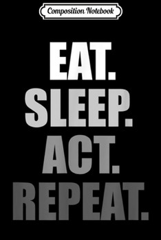 Composition Notebook: Actor  Journal/Notebook Blank Lined Ruled 6x9 100 Pages