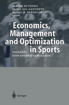 Paperback Economics, Management and Optimization in Sports Book