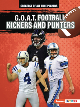 Paperback G.O.A.T. Football Kickers and Punters Book