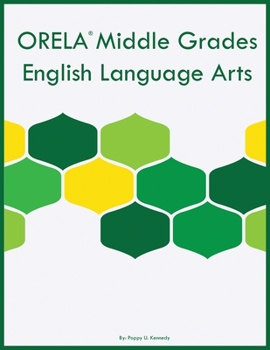 Paperback ORELA Middle Grades English Language Arts Book