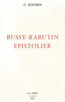Paperback Bussy-Rabutin Epistolier [French] Book