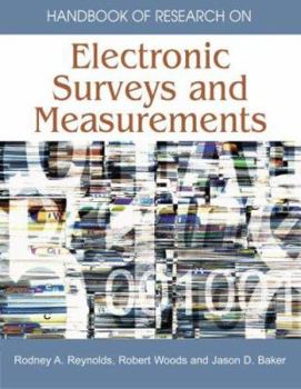 Hardcover Handbook of Research on Electronic Surveys and Measurements Book