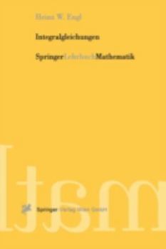 Paperback Integralgleichungen [German] Book
