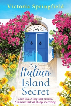 Paperback An Italian Island Secret [Large Print] Book