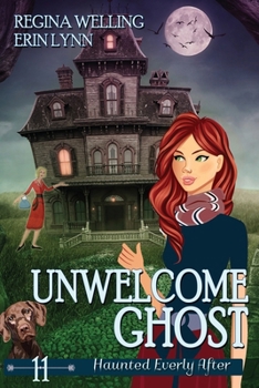 Paperback Unwelcome Ghost (Large Print): A Cozy Mystery with a Ghostly Twist [Large Print] Book