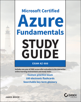 Paperback Microsoft Certified Azure Fundamentals Study Guide: Exam Az-900 Book