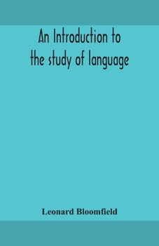 Paperback An introduction to the study of language Book