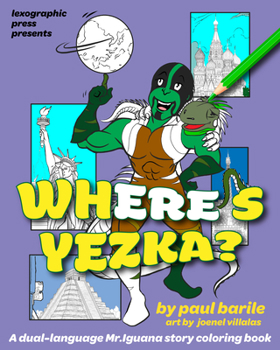 Paperback Where's Yezka: A Dual-Language Coloring Storybook Book