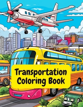 Paperback Transportation Coloring Book