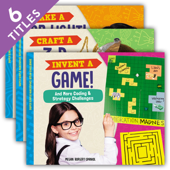 Library Binding Super Simple Makerspace Steam Challenge (Set) Book