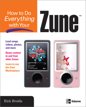 Paperback How to Do Everything with Your Zune Book