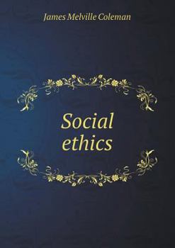 Paperback Social Ethics Book