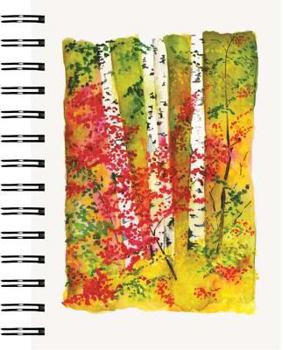 Spiral-bound Birches II Blank Journal & Sketch Book