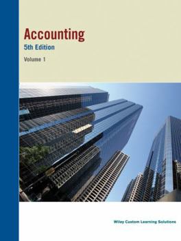 Flexibound Accouting 5th Edition Volume 1 Book