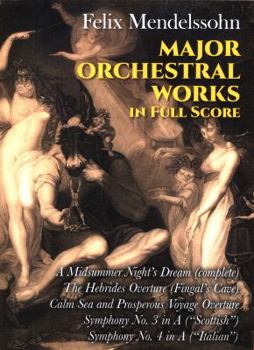 Paperback Major Orchestral Works in Full Score Book