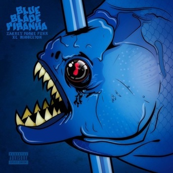 Vinyl Blue Blade Piranha Book