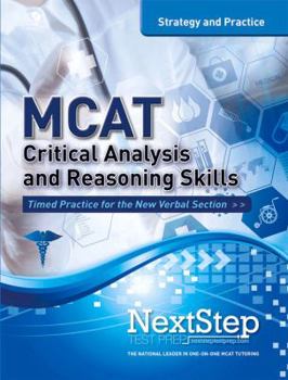 Paperback MCAT Critical Analysis and Reasoning Skills: Strategy and Practice Book