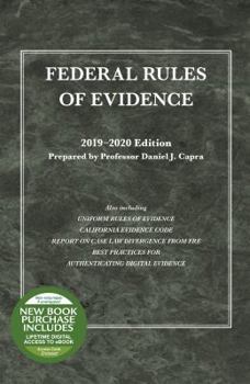 Paperback Federal Rules of Evidence, with Faigman Evidence Map, 2019-2020 Edition (Selected Statutes) Book