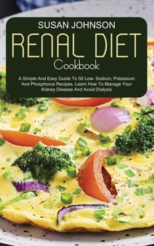 Hardcover Renal Diet Cookbook Book