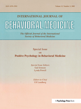 International Journal of Behavioral Medicine