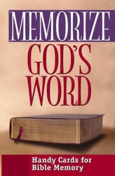 Cards Memorize God's Word: Handy Cards for Bible Memory, Advanced Book