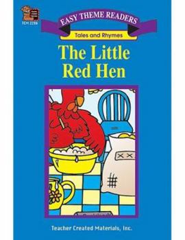 Paperback The Little Red Hen Easy Reader Book