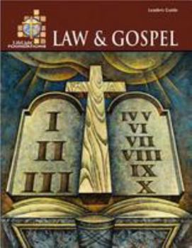 Paperback Lifelight Foundations: Law and Gospel - Leaders Guide Book