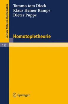 Paperback Homotopietheorie [German] Book