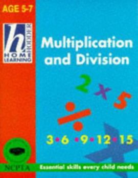 Hardcover Multiplication and Division Age 5-7 Book