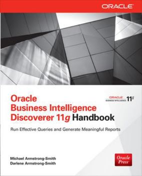 Paperback Oracle Business Intelligence Discoverer 11g Handbook Book