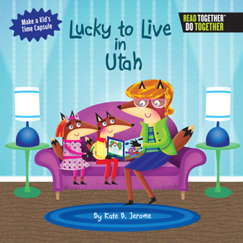 Hardcover Lucky to Live in Utah Book
