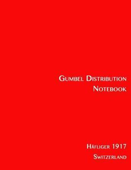 Paperback Gumbel Distribution Notebook Book