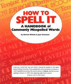 Paperback How to Spell It Book