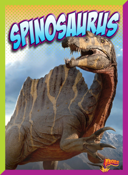 Hardcover Spinosaurus Book