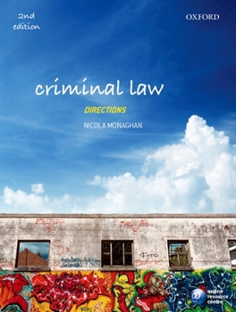 Paperback Criminal Law Directions Book