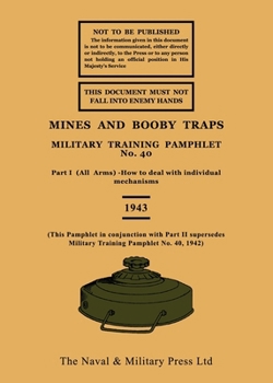 Paperback Mines and Booby Traps 1943 Book